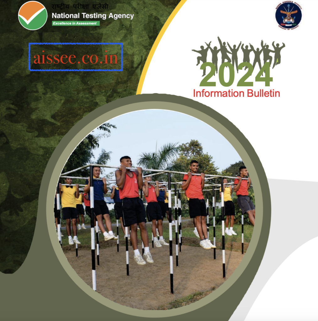 Aissee Information Bulletin 2024 [aissee.nta.ac.in] All India Sainik