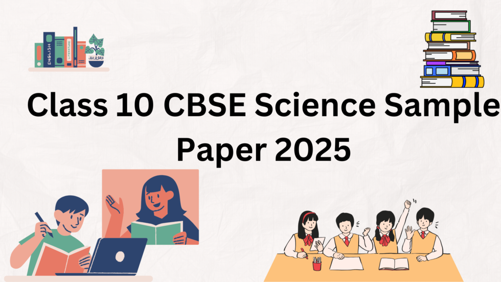 CBSE class 10 Science Sample Paper 2025, Toppers Answer sheet